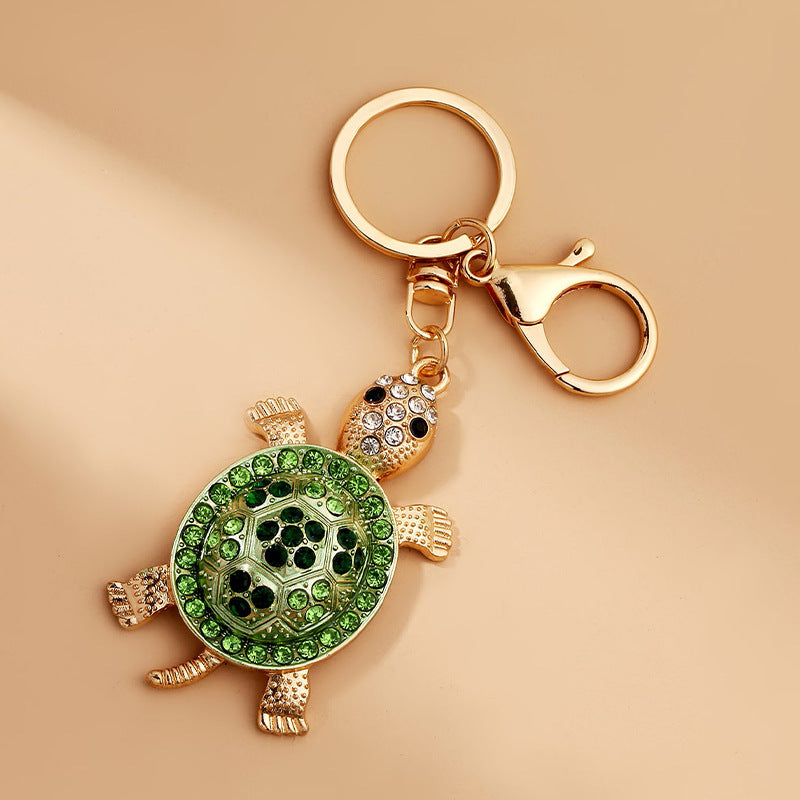 Wholesale 50PCS Creative and Exquisite Turtle Metal Keychain
